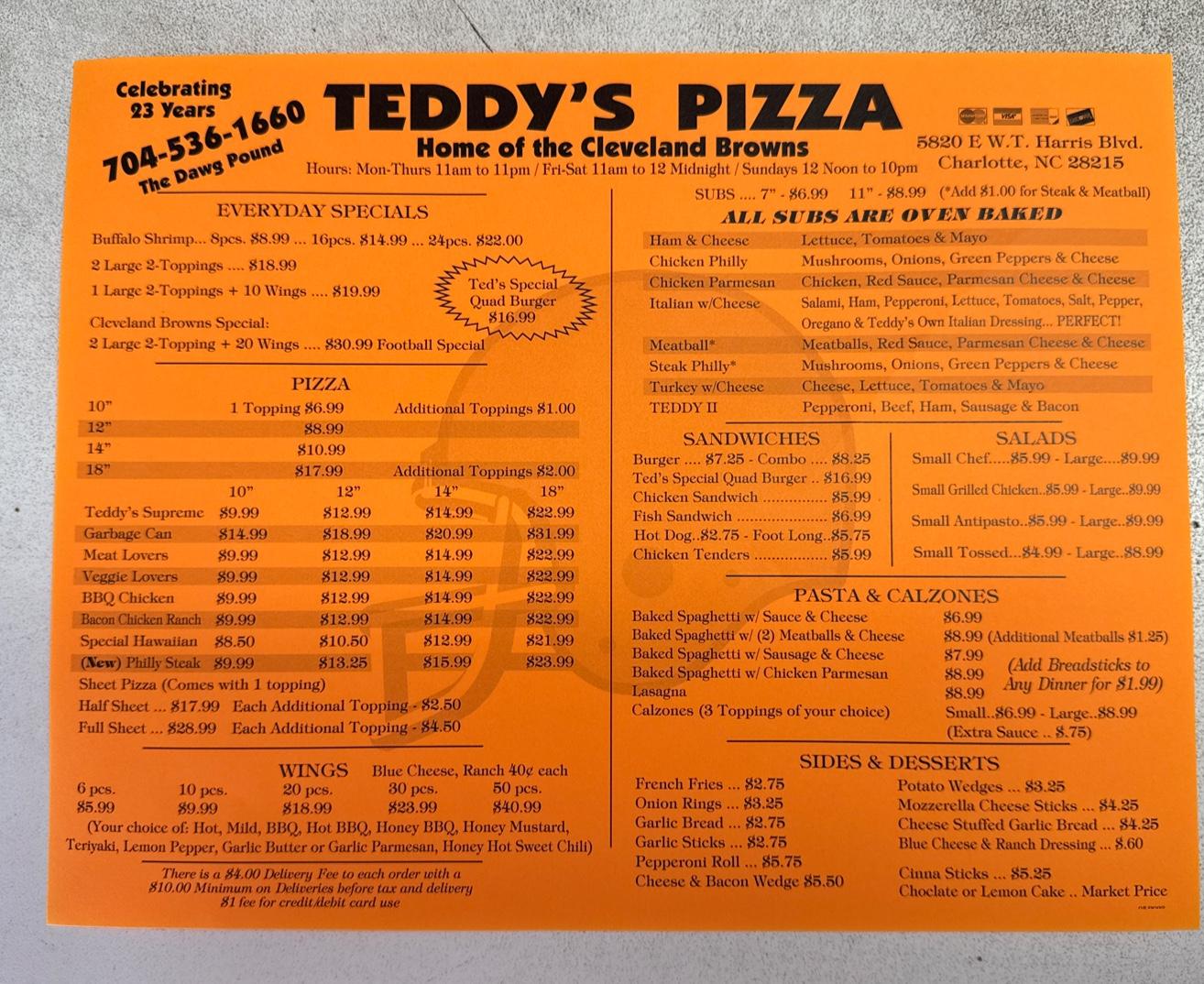 Teddy's Pizza